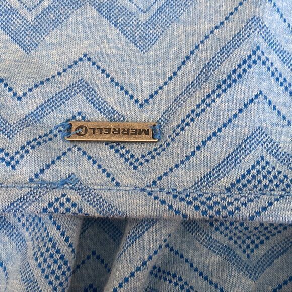Merrell large blue blouse - Picture 6 of 7